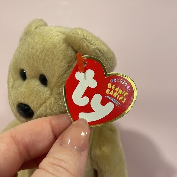 Original TY Beanie Babies BIG APPLE New York Plushie 9” tall 2004 Excellent con… - Picture 7 of 10